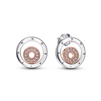 Orecchini Pandora Donna Pandora Signature in Argento 282314C01 - 282314C01